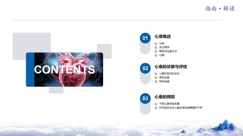a0051 中国心力衰竭诊断和治疗指南PPT课件24页可编辑无水印 第2页