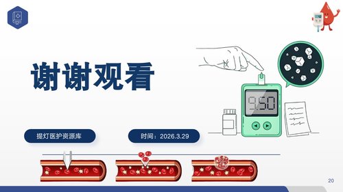 a0059 血糖监测PPT课件20页可编辑无水印 第15页