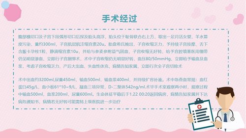 a0063 产后大出血护理查房PPT课件24页可编辑无水印 第5页