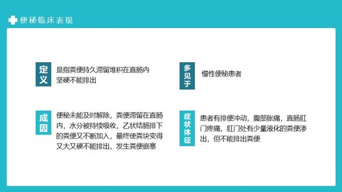 a0065 便秘的临床治疗及护理PPT课件19页可编辑无水印 第8页