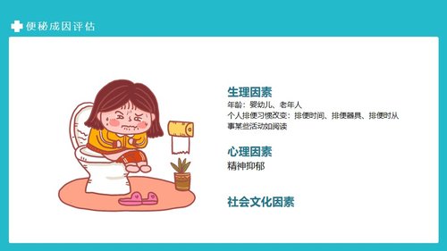 a0065 便秘的临床治疗及护理PPT课件19页可编辑无水印 第9页