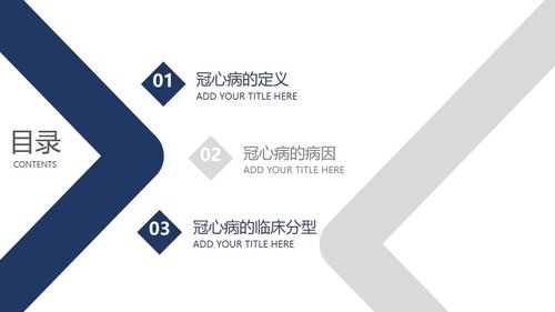 a0067 冠心病护理查房PPT课件33页可编辑无水印 第2页