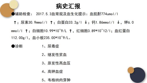 a0080 尿毒症的护理查房PPT课件25页可编辑无水印 第3页