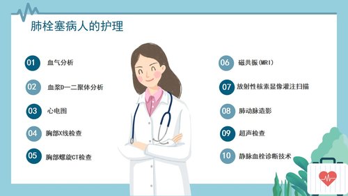 a0082 心内科护理查房肺栓塞病人的护理PPT课件30页可编辑无水印 第8页