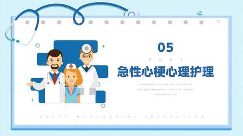 a0083 急性心梗术后护理PPT课件20页可编辑无水印 第13页