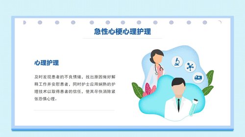 a0083 急性心梗术后护理PPT课件20页可编辑无水印 第14页