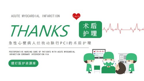 a0084 急性心梗术后护理培训PPT课件20页可编辑无水印 第15页