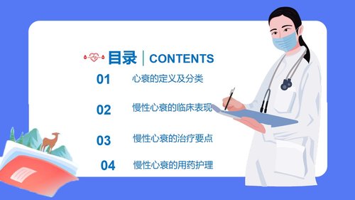 a0086 慢性心力衰竭的护理PPT课件23页可编辑无水印 第2页