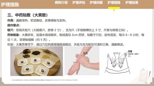 a0121 耳部全息铜砭刮痧联合耳尖放血在脑梗死介入取栓术后发热患者中的护理实践（33页）PPT课件33页可编辑无水印 第8页