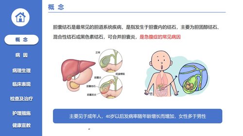 a0123 胆囊结石病人的护理PPT课件21页可编辑无水印 第3页