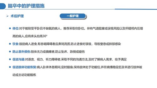 a0124 脑卒中病人的护理PPT课件30页可编辑无水印 第12页