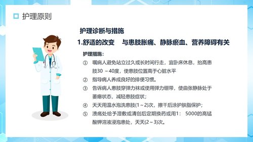 a0127 下肢静脉曲张护理查房PPT课件30页可编辑无水印 第11页