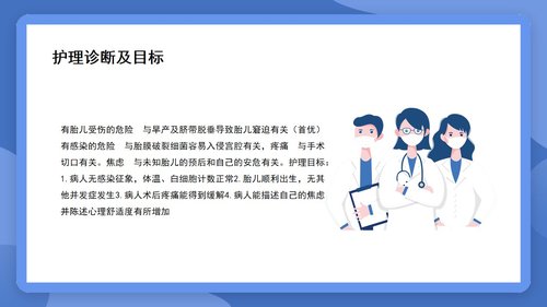 a0128 个案分享胎膜早破病人的护理PPT课件15页可编辑无水印 第9页