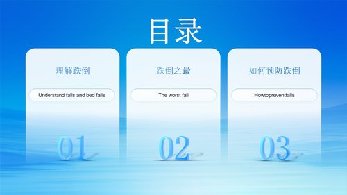 a0136 预防跌倒坠床的健康宣教PPT课件10页可编辑无水印 第2页