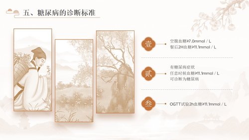 a0142 糖尿病的中医护理PPT课件31页可编辑无水印直接可用 第8页