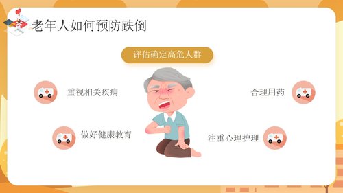 a0143 预防老年人跌倒及应急处理01PPT课件25页可编辑无水印直接可用 第14页