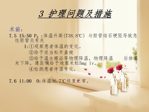 a0148 一例胆总管结石患者的围手术期的护理PPT课件41页可编辑无水印直接可用 第6页