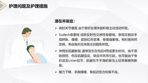 a0171 左桡尺骨双骨折的护理查房PPT课件24页可编辑无水印直接可用 第16页