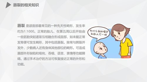 a0173 幼儿唇裂的护理查房PPT课件38页可编辑无水印直接可用 第2页