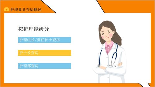 a0184 护理业务查房PPT课件21页可编辑无水印直接可用 第8页