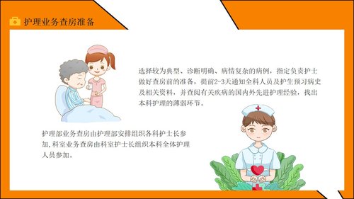 a0184 护理业务查房PPT课件21页可编辑无水印直接可用 第10页