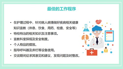 a0190 晨间护理查房的护士PPT课件21页可编辑无水印直接可用 第19页