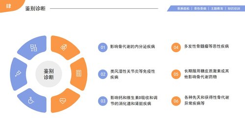 a0192 浅色骨质疏松知识培训医疗健康教育宣传PPT模板宣传PPT动态PPTPPT课件24页可编辑无水印直接可用 第17页