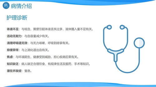 a0193 消化道出血医疗PPTPPT课件27页可编辑无水印直接可用 第15页