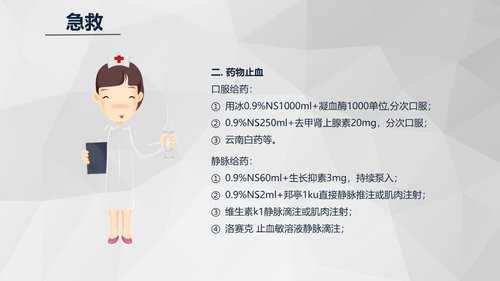 a0199 消化道大出血急救与护理知识课件PPT课件23页可编辑无水印直接可用 第10页