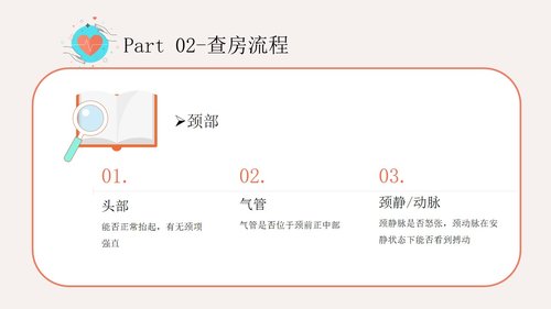 a0207 粉色简约护理查房流程知识宣传PPT模板PPT课件22页可编辑无水印直接可用 第10页