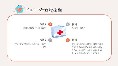 a0207 粉色简约护理查房流程知识宣传PPT模板PPT课件22页可编辑无水印直接可用 第11页