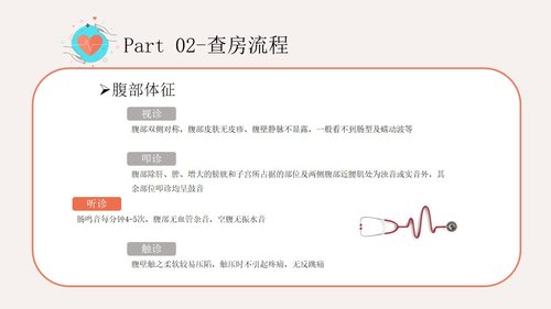 a0207 粉色简约护理查房流程知识宣传PPT模板PPT课件22页可编辑无水印直接可用 第12页