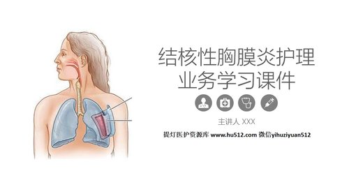 a0209 结核性胸膜炎患者自发性气胸护理PPT课件37页可编辑无水印直接可用