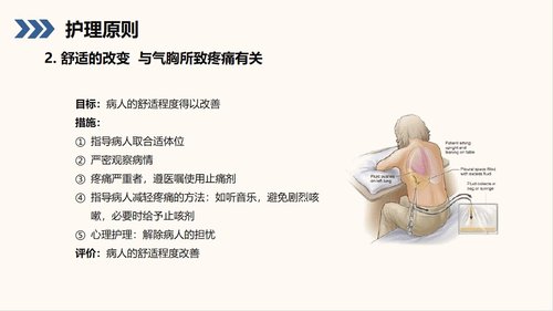 a0210 结核性胸膜炎自发性气胸护理查房PPT课件38页可编辑无水印直接可用 第14页