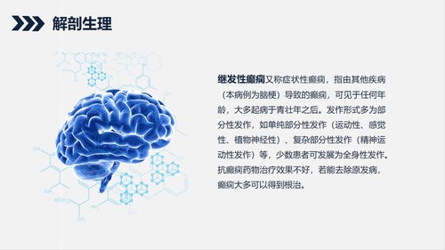 a0214 继发性癫痫患者的护理查房PPT课件31页可编辑无水印直接可用 第3页