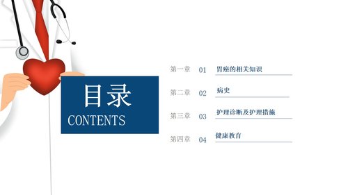 a0222 胃癌的护理查房PPT课件20页可编辑无水印直接可用 第2页