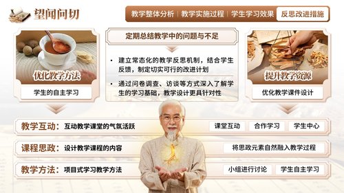 a0254 《望闻问切》教学创新大赛(动画版)PPT课件16页可编辑无水印直接可用 第8页