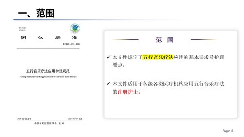 a0257 五行音乐疗法应用护理规范PPT课件16页可编辑无水印直接可用 第4页