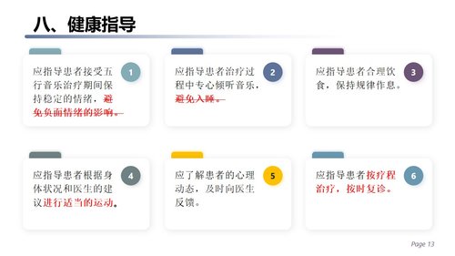 a0257 五行音乐疗法应用护理规范PPT课件16页可编辑无水印直接可用 第13页