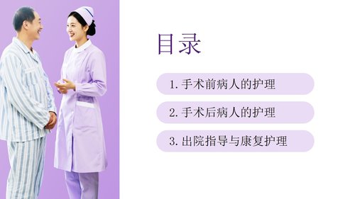 a0264 围手术期前后护理PPT课件32页可编辑无水印直接可用 第3页