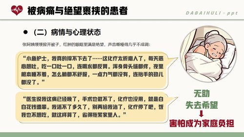 a0274 暖语解心结关怀护康宁PPT课件24页可编辑无水印直接可用 第6页