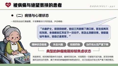 a0274 暖语解心结关怀护康宁PPT课件24页可编辑无水印直接可用 第7页