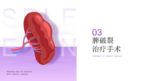 a0277 脾破裂患者的护理PPT课件33页可编辑无水印直接可用 第11页