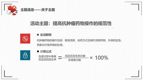 a0305 提高抗肿瘤药物的规范品管圈01PPT课件33页可编辑无水印直接可用 第5页