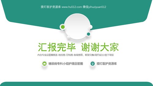 a0311 糖尿病专科品管圈PPT课件40页可编辑无水印直接可用 第20页