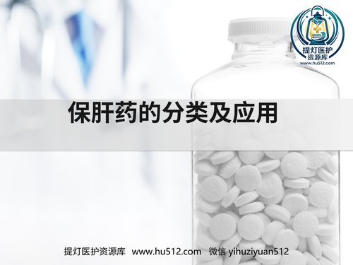 a00778 保肝药的分类 20页PPT文档可编辑无水印直接可用