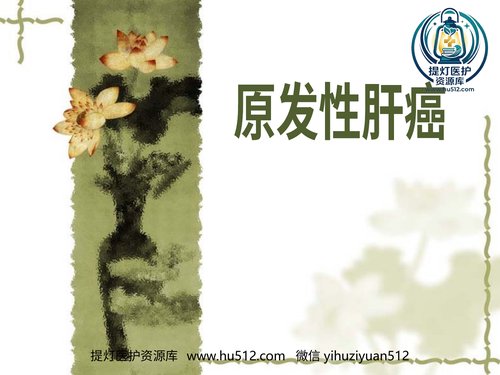 a00919 肝癌-8版 20页PPT文档可编辑无水印直接可用