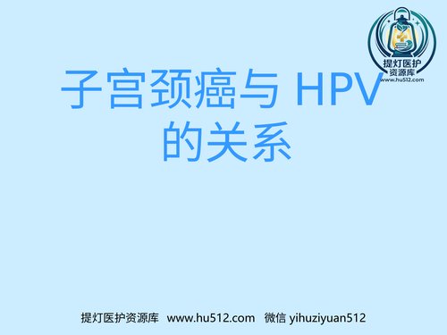 a01140 子宫颈癌与HPV关系 20页PPT文档可编辑无水印直接可用
