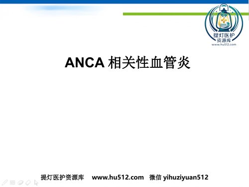 a01712 ANCA相关性血管炎(1) 38页PPT课件可编辑无水印直接可用